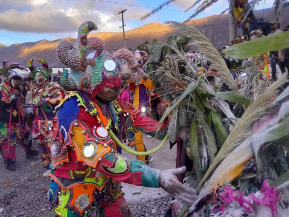 Tilcara vivió el carnaval antes de tiempo y cerró enero con pura algarabía