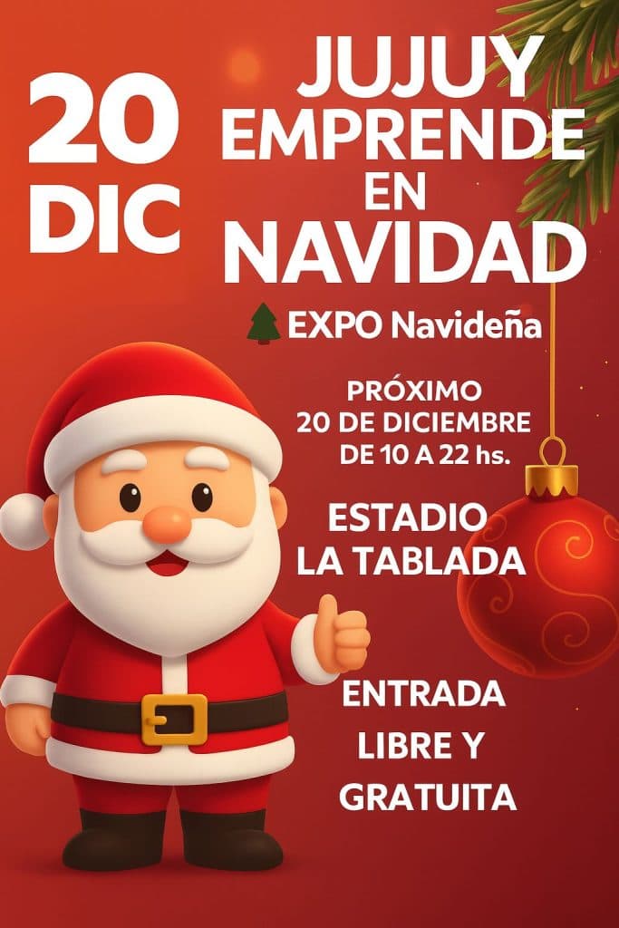 Más de 900 emprendedores copan Jujuy en una Expo Navideña que promete emoción, trabajo local y regalos únicos